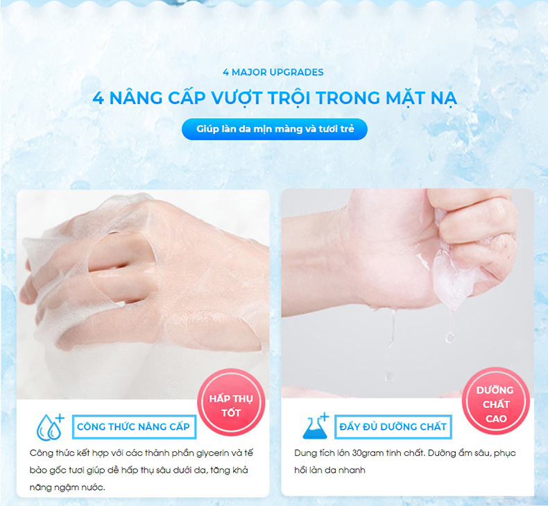 Mặt Nạ Tế Bào Gốc Tươi (New) – Embryonic Stem Cell Mask Amoon